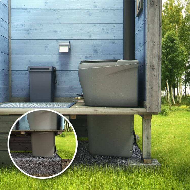 Дачный туалет без выгребной ямы: устройство, виды и цена